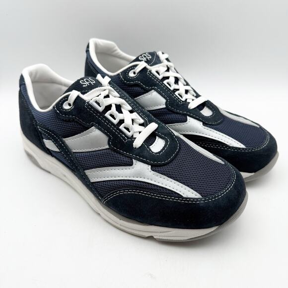 SAS Womens Tour Mesh Comfort Walking Sneakers US 10 Wide Blue Athletic EUC - Picture 5 of 13